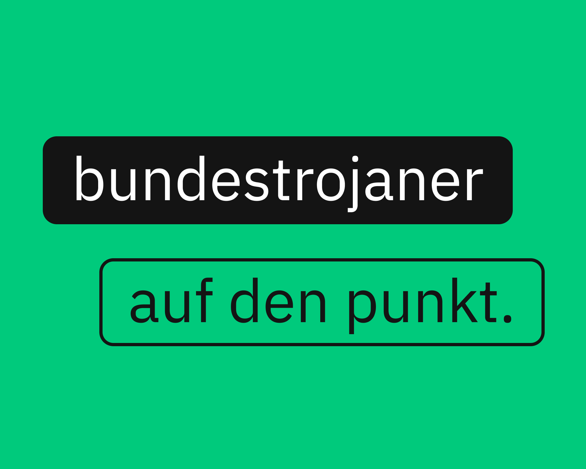 Was ist eigentlich der Bundestrojaner?