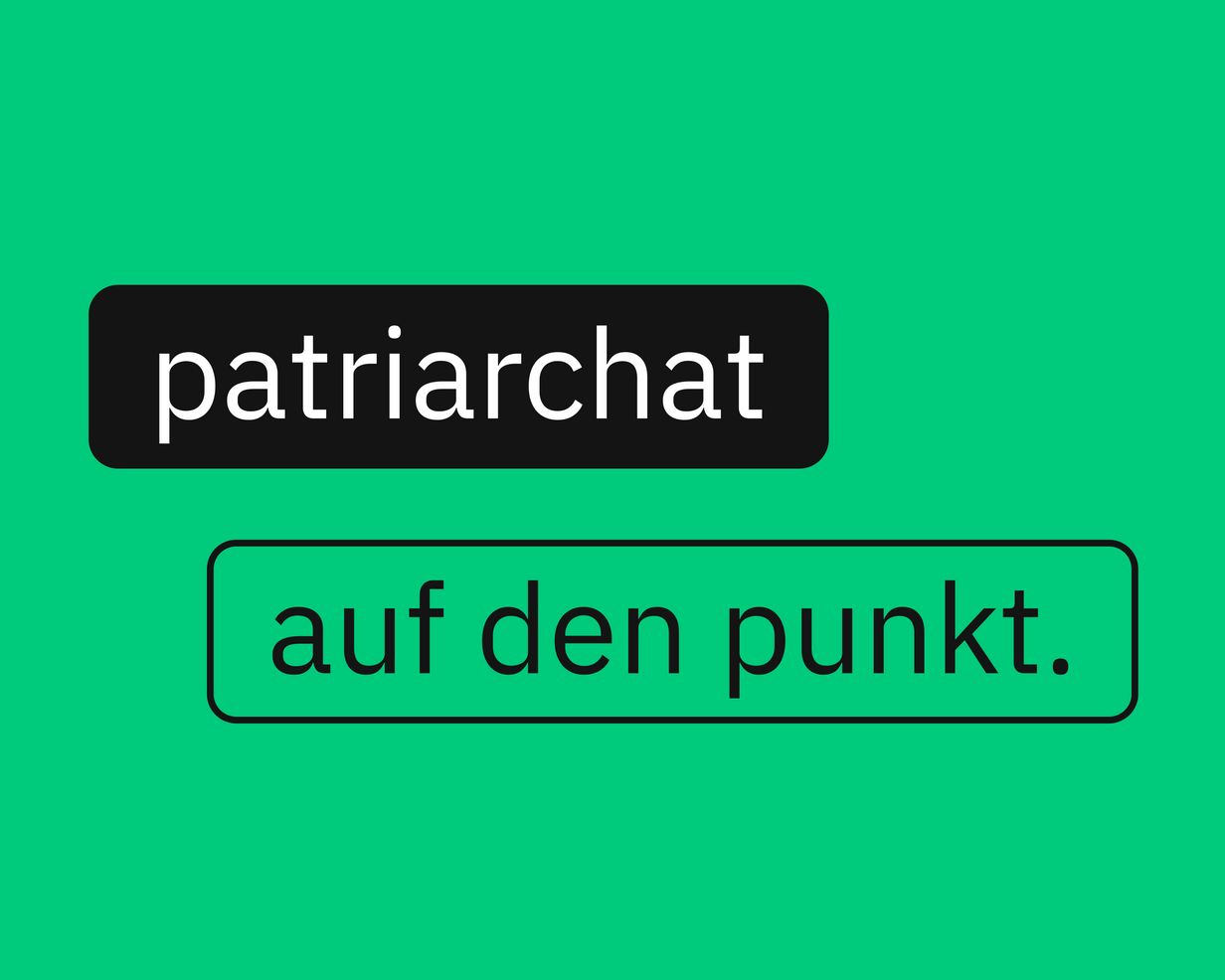 Was ist eigentlich das Patriarchat?